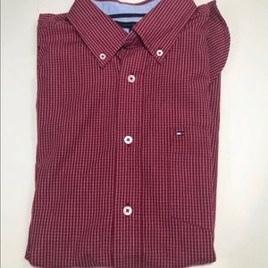 Tommy Hilfiger short sleeve button down (L)